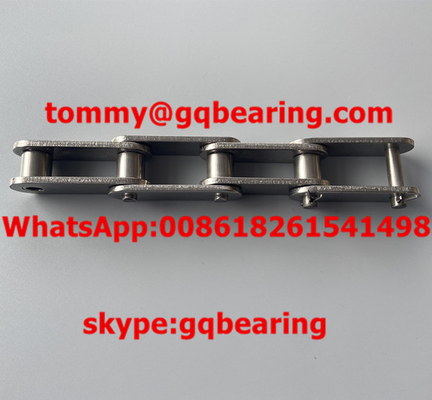 50.8mm SUS316 C2080H Chuỗi vận chuyển hai pitch chống ăn mòn dây chuyền thép không gỉ