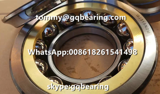 Chuồng đồng rắn bốn điểm tiếp xúc quả bóng có vòng bi 60mm QJ312N2MA