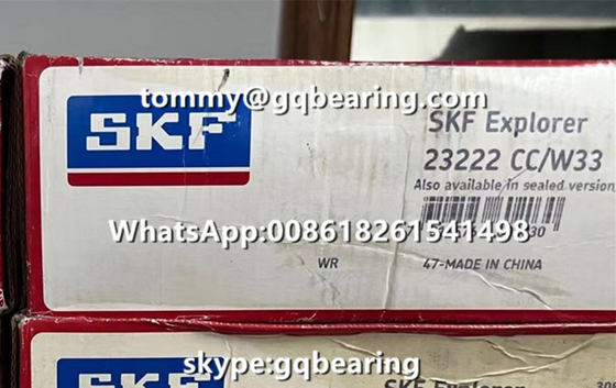 Đường xích gốm hình cầu bằng thép Gcr15 đơn hàng P5 23222 CC/W33