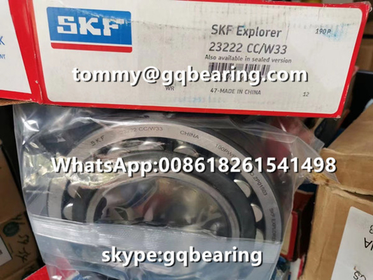 Đường xích gốm hình cầu bằng thép Gcr15 đơn hàng P5 23222 CC/W33