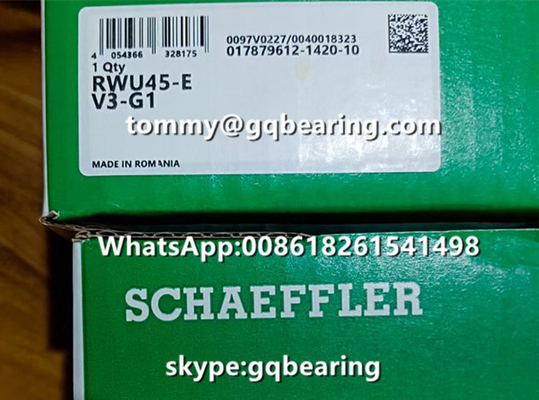 Vòng đệm quả bóng thép không gỉ RWU45-E-V3-G1 Xe cuộn chuẩn
