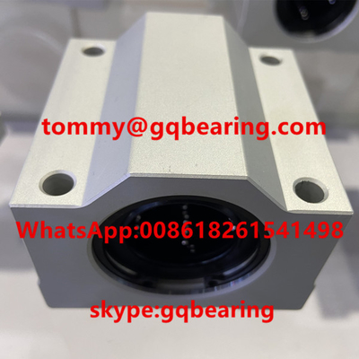SC30UU Lớp vòng bi hình bóng tuyến tính với lỗ trượt nhôm 30mm Đánh giá tải tĩnh 2740 N