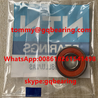 608LLU Đơn hàng Deep Groove Ball Bearing Goma Seal 8x22x7mm