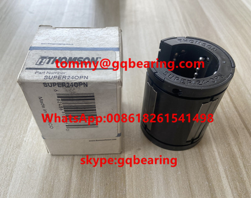 Mở loại nhựa đường thẳng vòng bi quả bóng SUPER24OPN 38.1mm Bore đường thẳng chuyển động vòng bi quả bóng