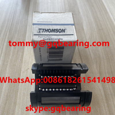 Mở loại nhựa đường thẳng vòng bi quả bóng SUPER24OPN 38.1mm Bore đường thẳng chuyển động vòng bi quả bóng
